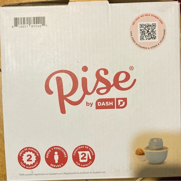 NWT Rise by Dash Personal Ice Cream Maker - Picture 12 of 12